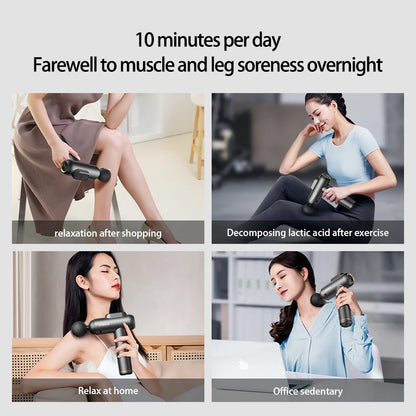 Portable massage gun