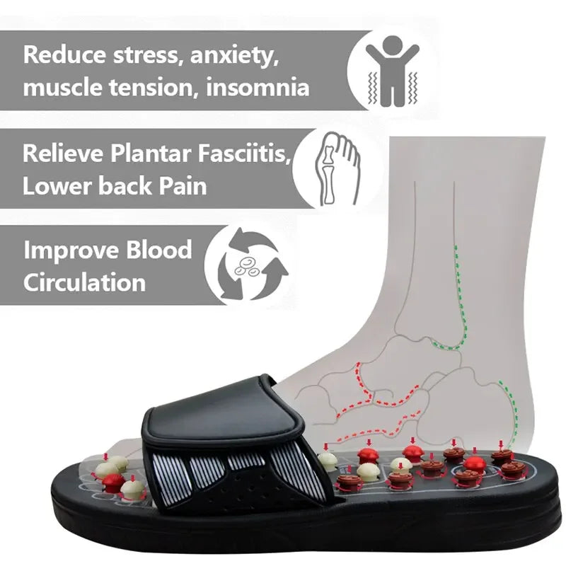 Slippers Therapy Massager Shoes For Feet Unisex